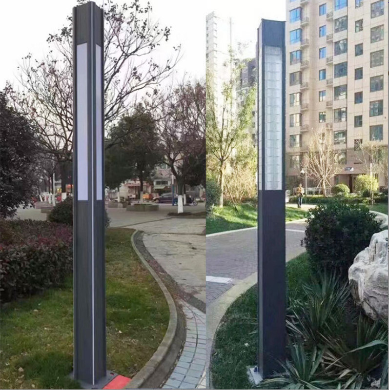Spot LED Square Landscape Light Post IP65 Ηλιακό φως κήπου για Park Street Lamp