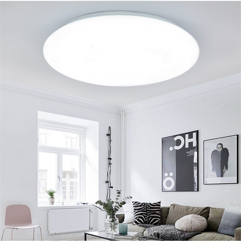12W 24W 36W LED Ultra Thin Acrylic Ceiling Light με 6000lm φωτεινή ροή τριών αποδεικτικών